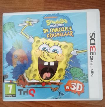 Nintendo DS 3d spel Spongebob  beschikbaar voor biedingen