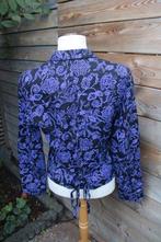 Jasje zwart/ paars ART mt L OPRUIMING Vaste prijs, Paars, Maat 42/44 (L), Ophalen of Verzenden, Zo goed als nieuw