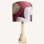 Vintage Albasten lampvoet, Antiek en Kunst, Antiek | Lampen, Ophalen