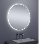 Badkamer spiegel rond, 100cm met verwarming en dimbare verli, Nieuw, Minder dan 25 cm, Minder dan 100 cm, Overige typen