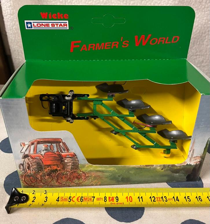 Ploeg ( voor achter sperlgoed tractor), Hobby en Vrije tijd, Modelauto's | 1:32, Nieuw, Tractor of Landbouw, Overige merken, Ophalen