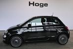 Fiat 500 0.9 TwinAir Turbo Lounge Automaat Carplay Stoelverw, Auto's, Fiat, Gebruikt, Met garantie (alle), Zwart, Bedrijf