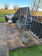 Terras tegels (60 bij 60 cm) - 7 m2 (gratis), Ophalen, Gebruikt, Overige materialen