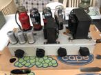 Vintage Philips versterker mono met 4694 in balanstrap, Audio, Tv en Foto, Buizenversterkers, Ophalen, Versterker