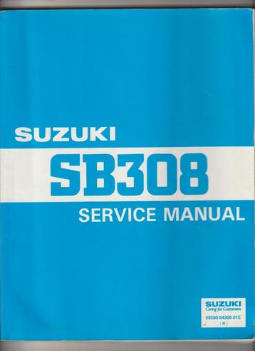 SUZUKI SB 308 Service Manual beschikbaar voor biedingen