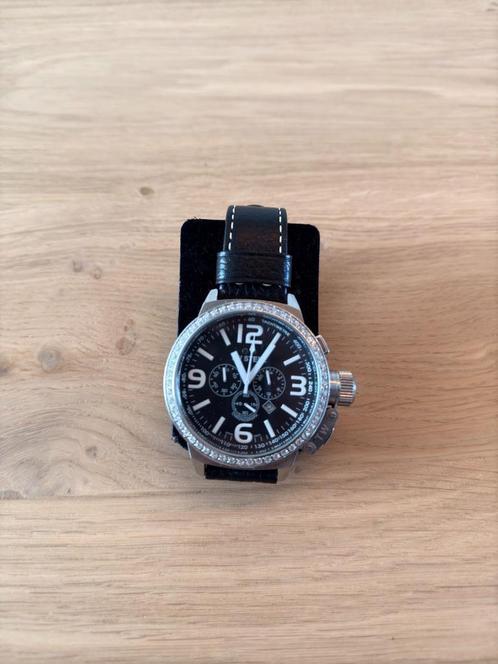 TW Steel Canteen - TW9, Sieraden, Tassen en Uiterlijk, Horloges | Heren, Gebruikt, Polshorloge, Overige merken, Staal, Leer, Ophalen