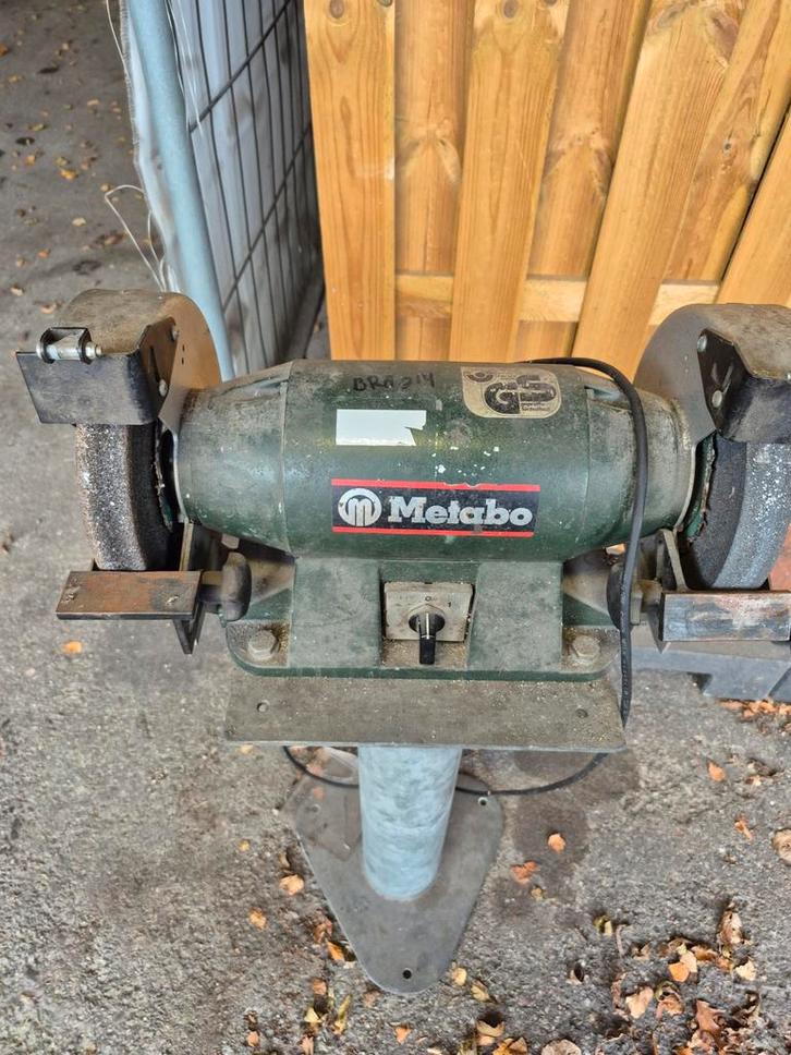 Metabo Werkbankslijpmachine - D's W 9200, Doe-het-zelf en Verbouw, Gereedschap | Slijpmachines, Gebruikt, Werkbankslijpmachine