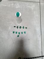 smaragd zilver, Ophalen of Verzenden, Nieuw, Zilver, Zilver
