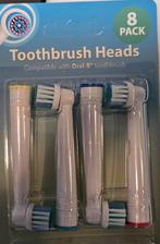 4 opzetborstels voor Oral B. Nieuw in verpakking., Ophalen of Verzenden, Nieuw, Opzetborstel