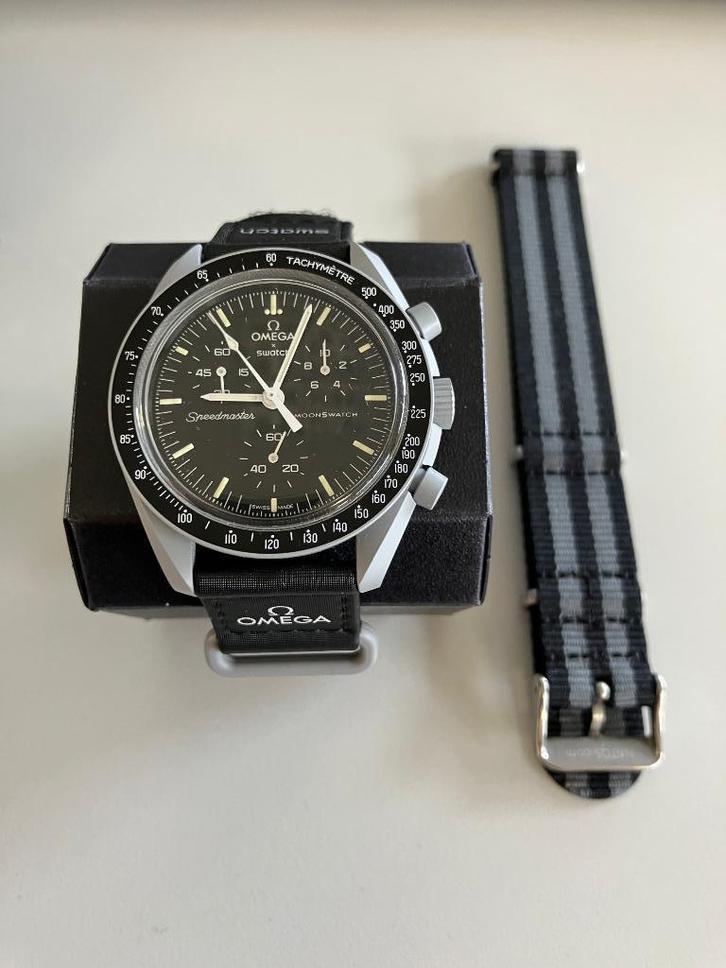 Omega x Swatch MoonSwatch – Mission to the Moon extra bandje, Sieraden, Tassen en Uiterlijk, Horloges | Heren, Zo goed als nieuw