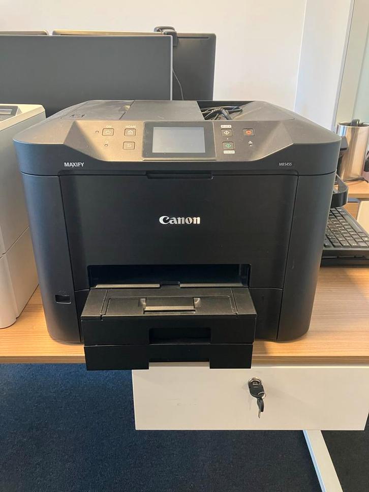 Canon Maxify MB5455 Printer - All-in-One, Computers en Software, Printers, Gebruikt, All-in-one, Inkjetprinter, Faxen, Draadloos
