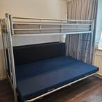 Stapelbed 3 persoons incl matrassen, Huis en Inrichting, Slaapkamer | Stapelbedden en Hoogslapers, Ophalen, 210 cm, 160 tot 180 cm