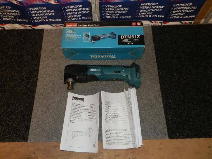 Makita multitool DTM512,DGD8002 slijper,DGA452Z slijptol, Doe-het-zelf en Verbouw, Schaafmachines, Zo goed als nieuw, Accu, Ophalen of Verzenden