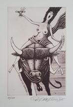 Exlibris Dusan Polakovic, Europa en de Stier mythologie, Verzenden