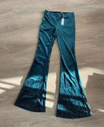 Groene glitter flared broek Sam Friday M, Maat 38/40 (M), Nieuw, Ophalen of Verzenden, Lang