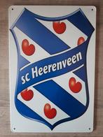 SC Heerenveen 20x30 cm Reclamebord, Ophalen of Verzenden, Nieuw, Poster, Plaatje of Sticker