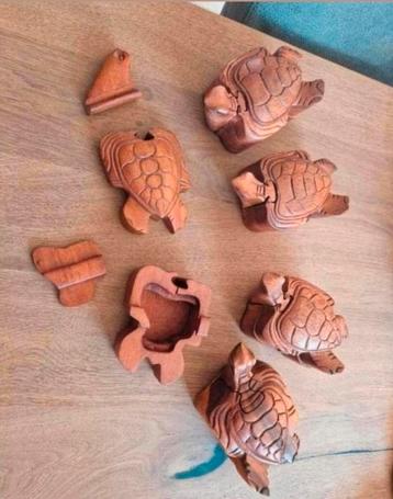 Houten Balinese Secretbox nieuw beschikbaar voor biedingen