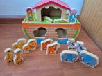 Noach/ noah ark speelgoed hout, Ophalen of Verzenden, Zo goed als nieuw, Poppenhuis