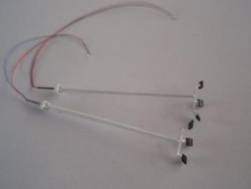 Led lichtmasten 3 led n-spoor. beschikbaar voor biedingen
