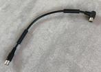 Zo goed als nieuw COAX kabeltje 30 cm zwart Antenne kabel, Ophalen of Verzenden, Zo goed als nieuw, Minder dan 2 meter, Coaxiale kabel