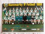 Teamkaart Hammarby IF Fotball seizoen 1999, Ophalen of Verzenden, Zo goed als nieuw