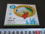 sticker 23e Drentse rijwiel 4 daagse Gazelle Rabobank, Verzamelen, Ophalen, Zo goed als nieuw, Bedrijf of Vereniging