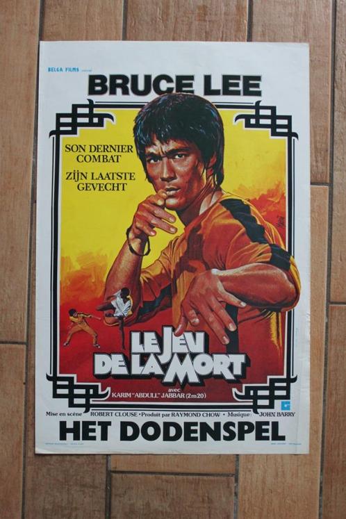 filmaffiche Bruce Lee Game Of Death 1978 filmposter, Verzamelen, Posters, Nieuw, Film en Tv, A1 t/m A3, Rechthoekig Staand, Ophalen of Verzenden
