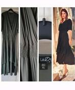 Gave jurk travelstof ladress la dress l xl Lea, Verzenden, Maat 42/44 (L), Zo goed als nieuw, LaDress