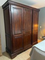 Teak houten kleding kast (koloniaal), Ophalen, Gebruikt, 100 tot 150 cm, 200 cm of meer
