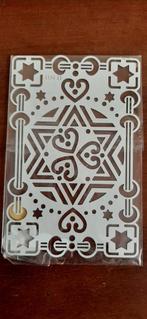 Kerst embossing mal, Hobby en Vrije tijd, Kaarten | Zelf maken, Ophalen of Verzenden, Zo goed als nieuw, Kerst, Pons of Mal
