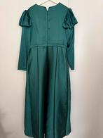Groen, avondjurkje ( galajurk ), Galajurk, Maat 46/48 (XL) of groter, Ophalen of Verzenden, Zo goed als nieuw