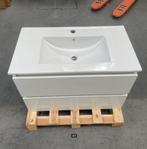 LAATSTE! Wastafelkast badmeubel 80 cm wit - Nieuw! nr144, Nieuw, Minder dan 100 cm, Wastafelkast, 25 tot 50 cm