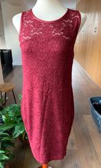 Eksept wijnrood kanten feestjurk NIEUW maat M, Maat 38/40 (M), Nieuw, Ophalen of Verzenden, Knielengte