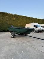 Project bootje met motor en trailer., Watersport en Boten, Vis- en Consoleboten, Ophalen, Gebruikt, Tot 10 pk, 3 tot 6 meter