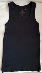 Gstar zwart basic shirt maat xxs g-star raw hemd nieuw topje, Verzenden, Zwart, Nieuw, Zonder mouw