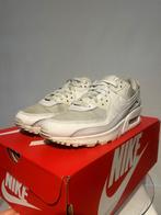 Maat 40,5 - Nike Air Max 90 Triple White, Kleding | Dames, Schoenen, Verzenden, Wit, Nike, Nike