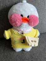 Duck duck uit China met bril en tasje, Kinderen en Baby's, Speelgoed | Knuffels en Pluche, Ophalen of Verzenden, Zo goed als nieuw