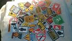 50 stuks andere Verbodsborden waarschuwingen stickers, Verzamelen, Ophalen of Verzenden, Nieuw, Overige typen