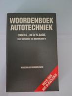 Woordenboek autotechniek Engels-Nederlands, Boeken, Techniek, Autotechniek, Ophalen of Verzenden, Zo goed als nieuw