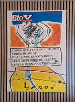 The natural Way of Building Herman Brood, Antiek en Kunst, Kunst | Schilderijen | Modern, Ophalen