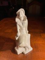 Plateel Art Deco Dame, Antiek en Kunst, Antiek | Keramiek en Aardewerk, Ophalen of Verzenden