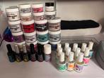 Dipping nails powder set, Ophalen of Verzenden, Zo goed als nieuw, Handen en Nagels