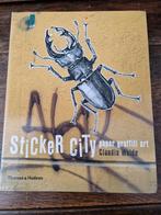 Boek sticker city, paper graffiti art, street art, Ophalen of Verzenden, Zo goed als nieuw, Schilder- en Tekenkunst