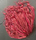 Dreads en Curly locks vlecht extensions dak cherry red, Verzenden, Pruik of Haarverlenging