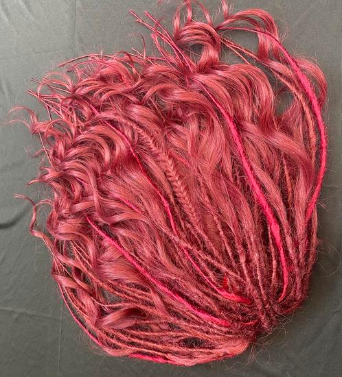 Dreads en Curly locks vlecht extensions dak cherry red, Sieraden, Tassen en Uiterlijk, Uiterlijk | Haarverzorging, Pruik of Haarverlenging