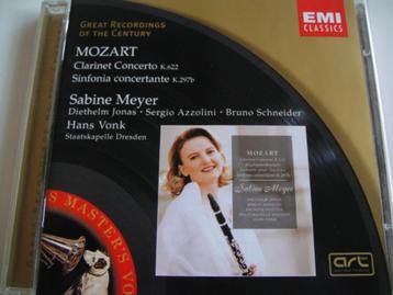 MOZART Clarinet concerto k622 CD MEYER VONK EMI ART ZGAN beschikbaar voor biedingen