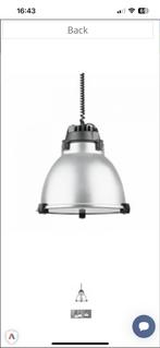 Hanglamp aluminium industriëel, Huis en Inrichting, Lampen | Hanglampen, Ophalen, Minder dan 50 cm