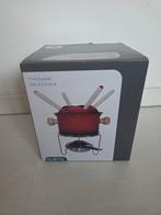 Fondueset Alpina – rood – nieuw in doos, Ophalen of Verzenden, Nieuw, Gietijzer