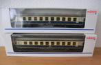2 st Marklin metalen rijtuigen 4112 van de DB, Wisselstroom, Wagon, Ophalen of Verzenden, Zo goed als nieuw