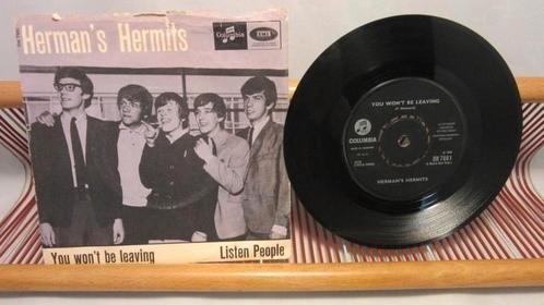 Herman's Hermits, You Won't Be Leaving (single 7"), Cd's en Dvd's, Vinyl Singles, Gebruikt, Single, Pop, 7 inch, Ophalen of Verzenden